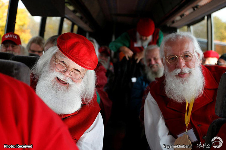 گزارش تصویری| روزی برای بابانوئل ها