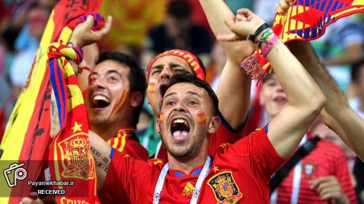 گزارش تصویری/ بازی اسپانیا - پرتغال جام جهانی 2018