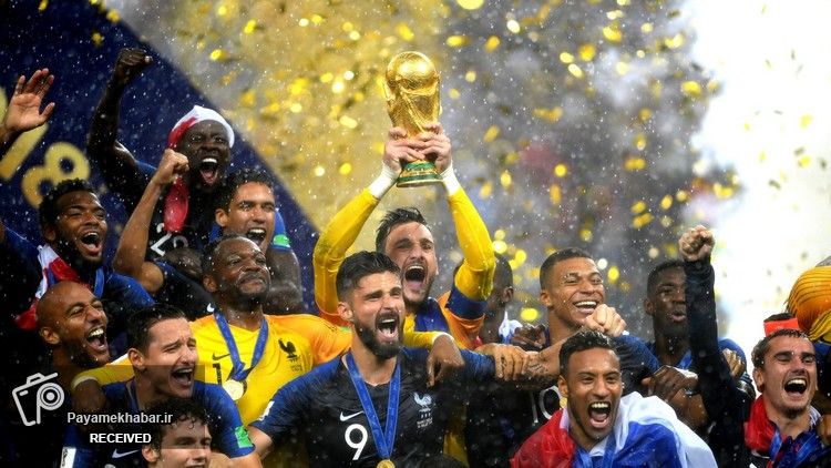 گزارش تصویری/ عکس های برتر فینال جام جهانی 2018