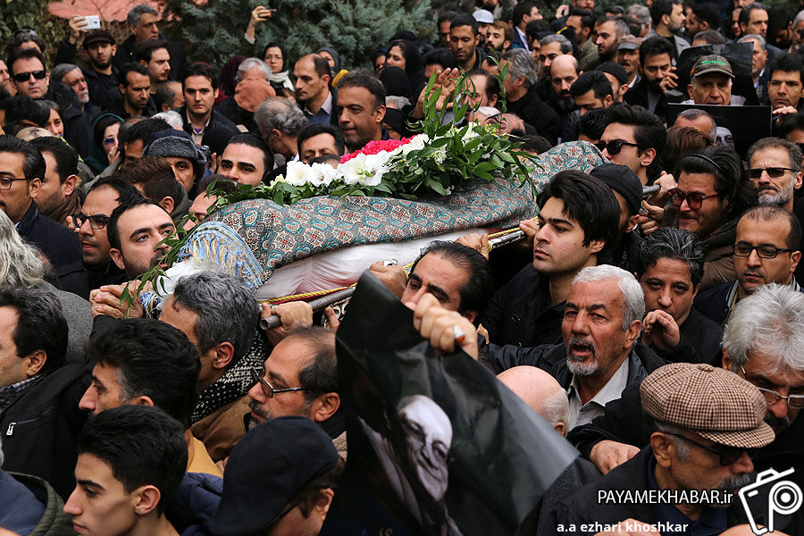 گزارش تصویری| تشییع پیکر حسین محب اهری