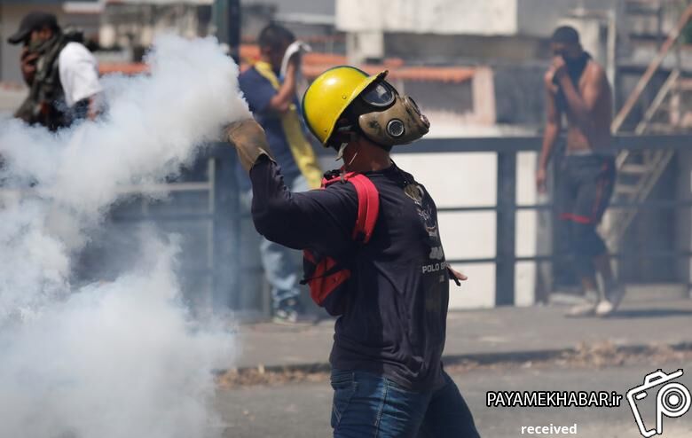گزارش تصویری| درگیری در ونزوئلا