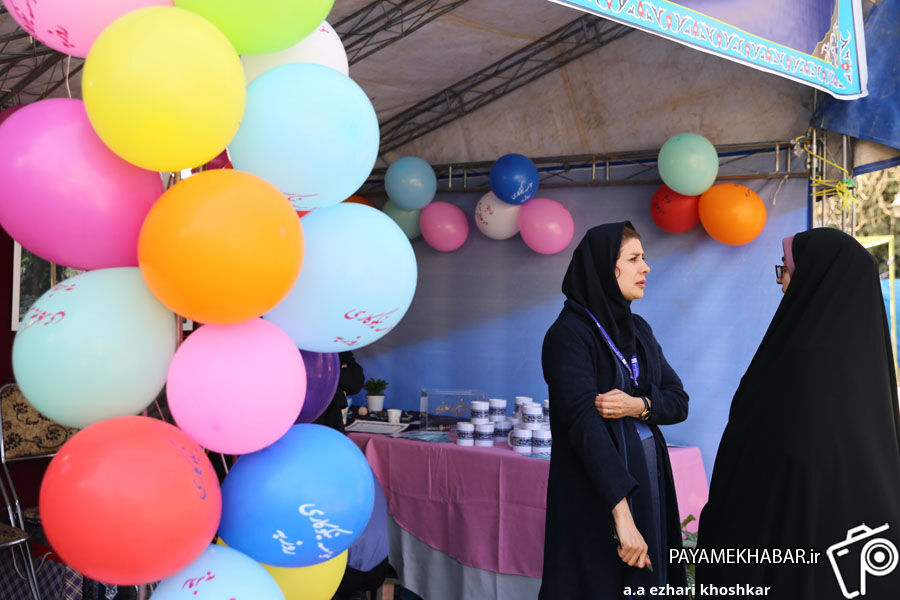 گزارش تصویری| مراسم افتتاحیه سومین بازارچه خیریه بیمارستان روزبه