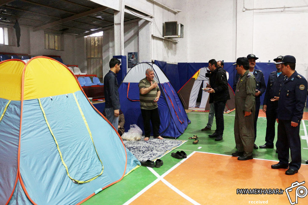امداد رسانی به سیل زدگان شیراز و مسافران گرفتار در سیل در پایگاه شهید دوران انجام شد