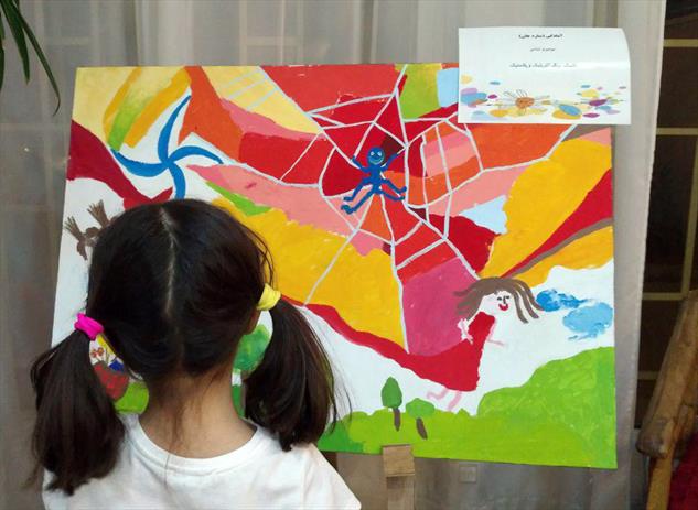 نقاشی‌های کودکان فارس در تهران نمایش داده می‌شود