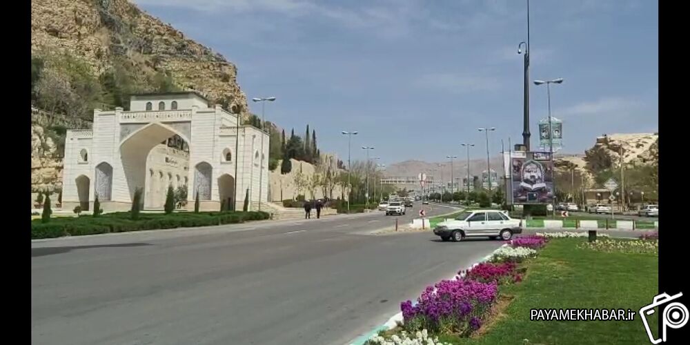 فیلم/ ورودی شیراز از سمت اصفهان 29 اسفند 98