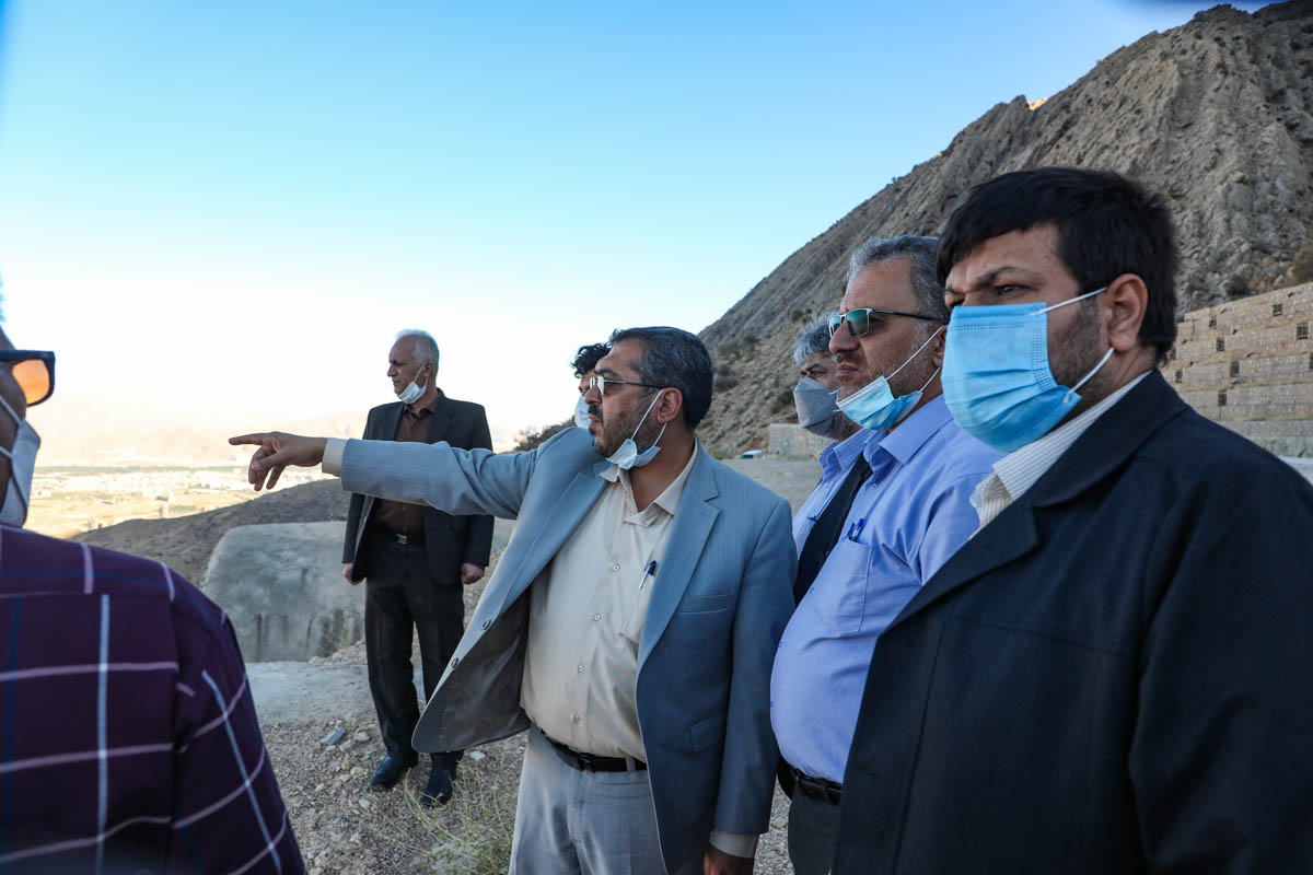 شهردار شیراز از پروژه تفریحی، اقامتی پارک کوهستانی دراک بازدید کرد