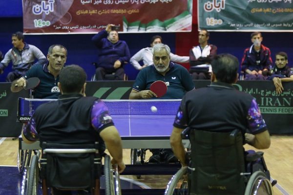 قهرمانی ورزشکار فارس در تور ایرانی پاراتنیس روی میز ایران