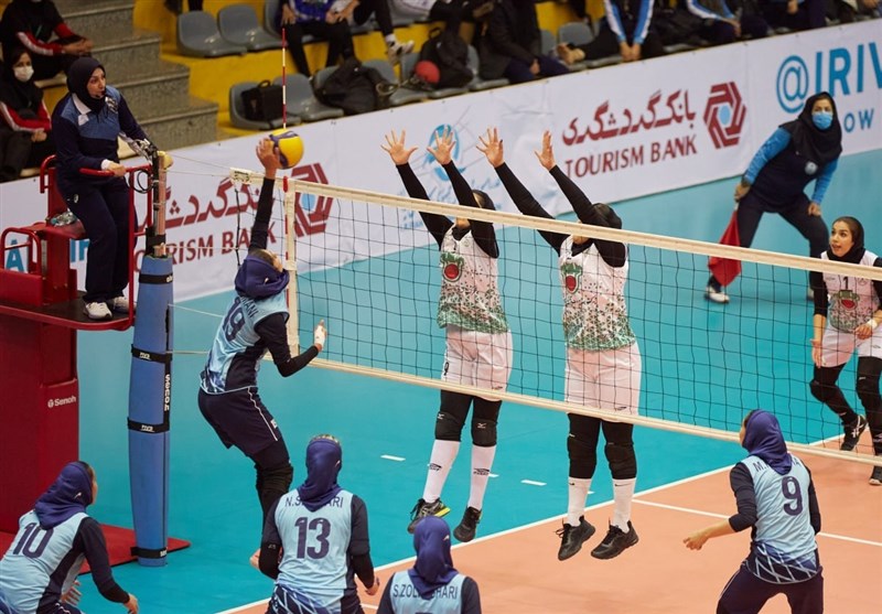 شکست سورن شیراز در لیگ دسته یک والیبال بانوان