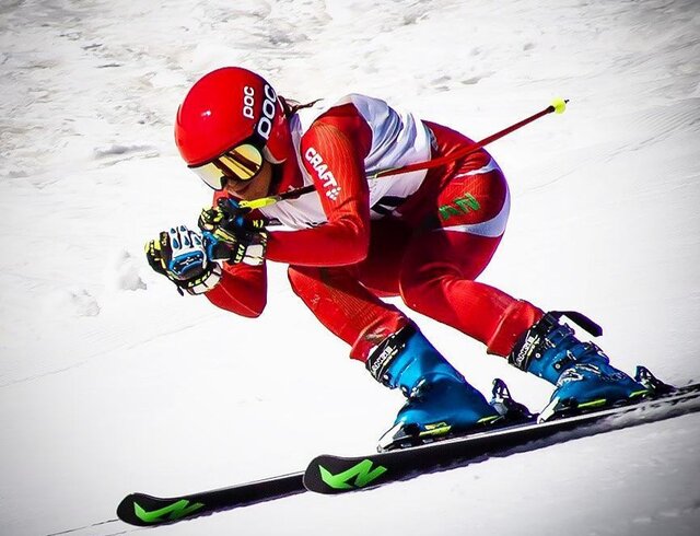 کسب دومین مدال برنز اسکی باز فارس در مسابقات اسکی آلپاین