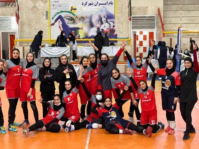 ادامه بردهای کهکشان شیراز در لیگ دسته یک والیبال بانوان