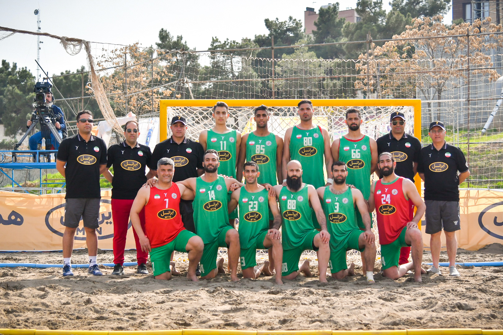 پیروزی نزدیک ایران در هندبال ساحلی قهرمانی مردان آسیا