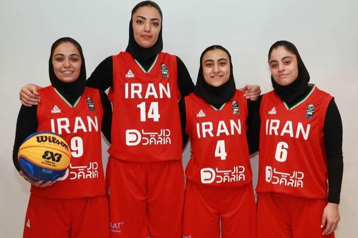صعود دختران بسکتبالیست ایران به جمع چهار تیم مقدماتی جام جهانی