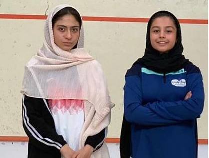 دختران فارس در اردوی تیم ملی اسکواش