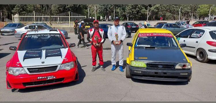 نتایج اتومبیلرانان فارس در مسابقات ریس کشوری