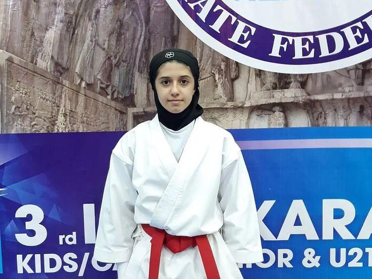 نائب قهرمانی کاراته کا فارس در لیگ کاراته وان دختران ایران