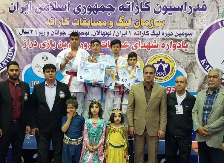 عنوان سومی کاراته کاهای فارسی در مرحله دوم لیگ کاراته وان
