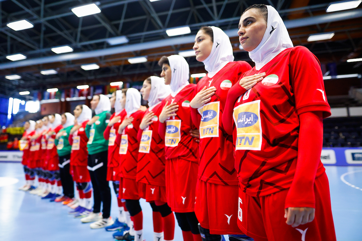 کسب نخستین برد دختران ایران در هندبال پرزیدنت کاپ جهانی