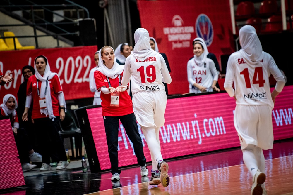 عنوان پنجم دختران بسکتبال ایران در آسیا