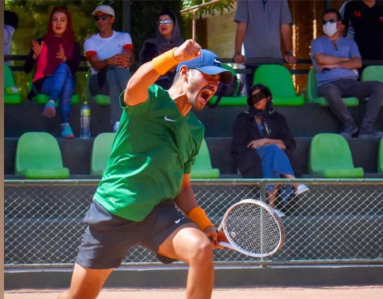 عنوان دوم تنیسور فارس در مسابقات کشوری