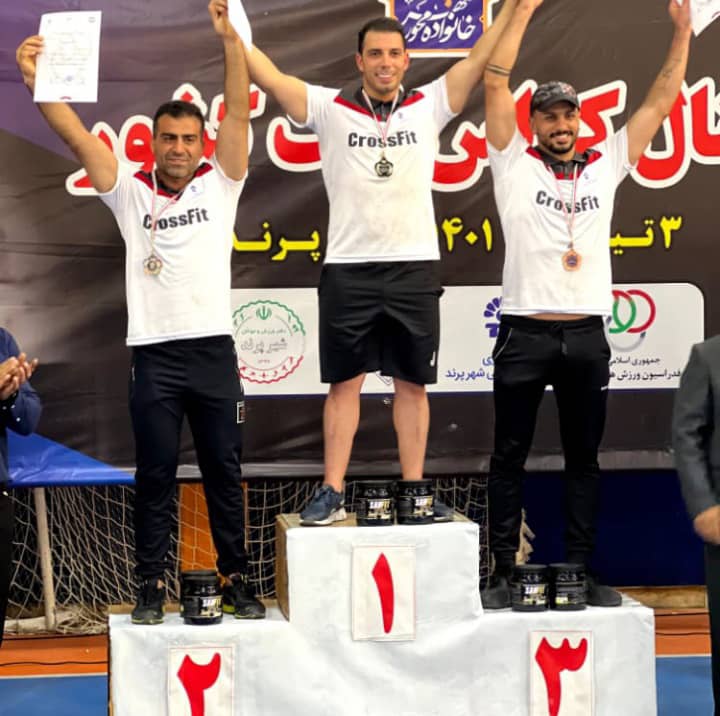 درخشش ورزشکاران فارسی در رقابت های کراس فیت کشوری