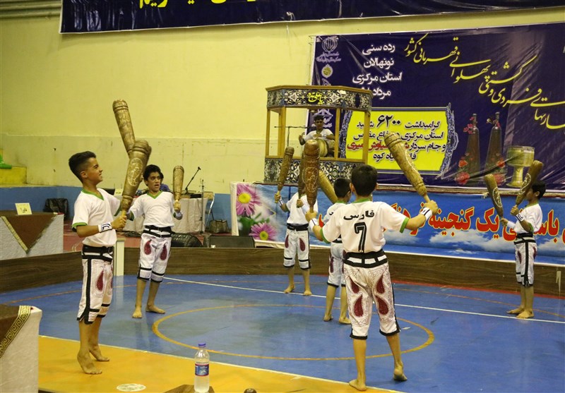 دو نشان طلا و نقره ورزشکاران فارس در مسابقات مهارت های فردی ورزش های زورخانه ای قهرمانی کشور
