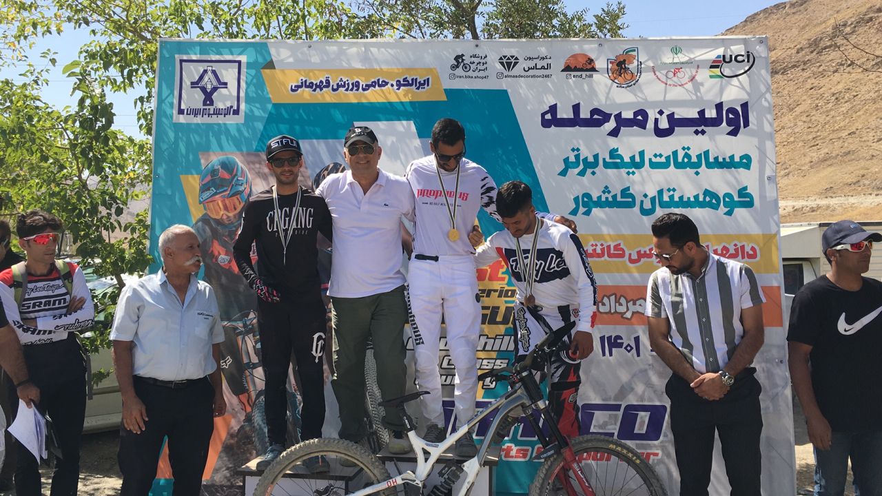 عنوان دوم رکابزنان فارس در لیگ دوچرخه سواری کوهستان