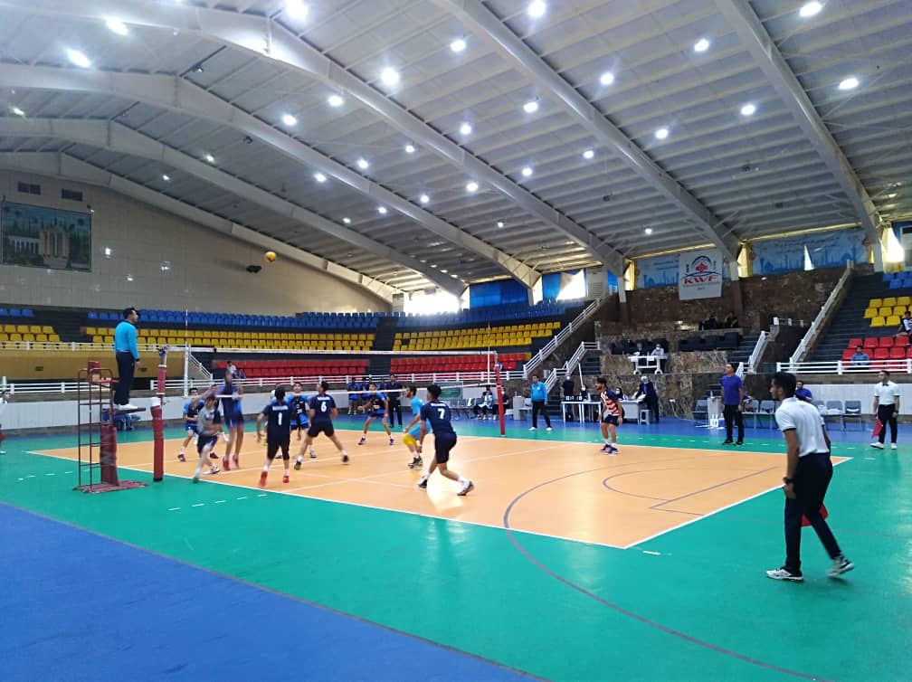 پیروزی اصفهان و مازندران در روز پایانی مسابقات والیبال نوجوانان منطقه سوم کشور