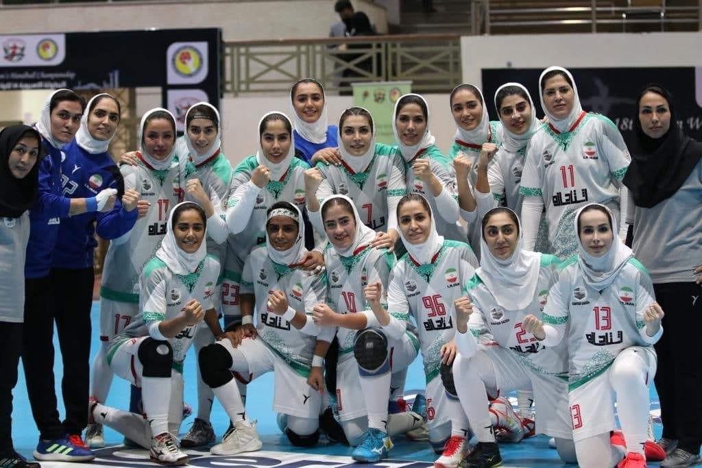 پیروزی بانوان هندبالیست ایران در بازی های همبستگی کشورهای اسلامی
