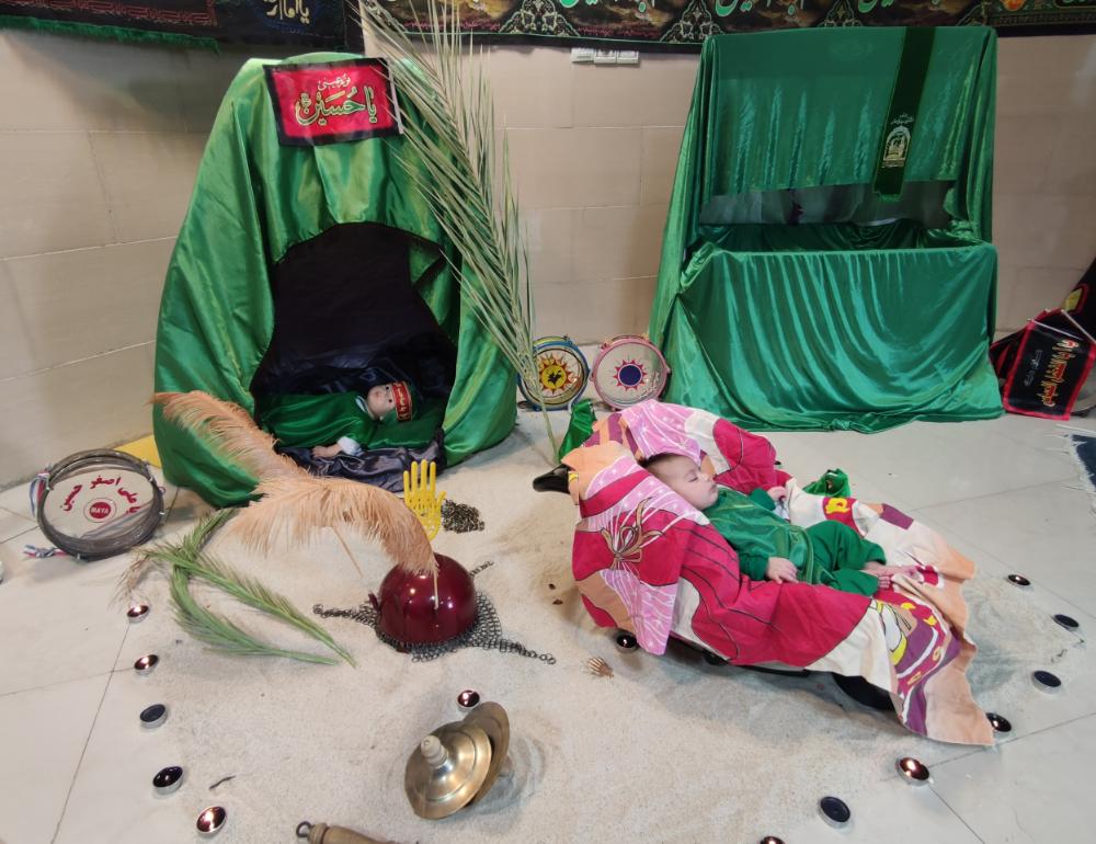 همایش شیرخوارگان حسینی در شیرخوارگاه حضرت ولی عصر عجل الله بهزیستی فارس