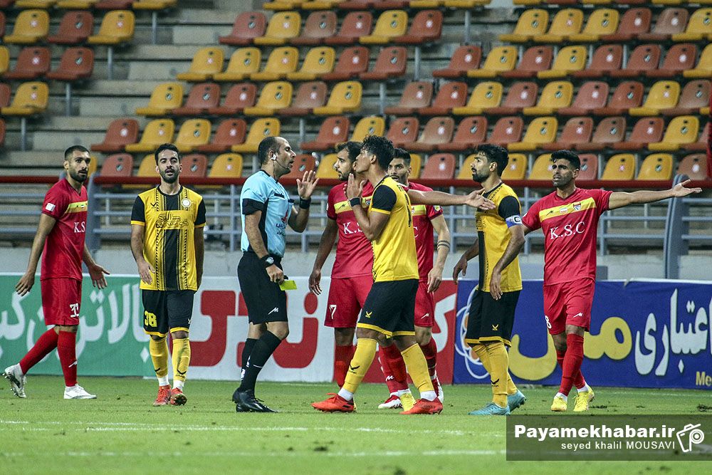 گزارش تصویری| دیدار تیم‌ های فولاد خوزستان - خوشه طلایی ساوه‎
