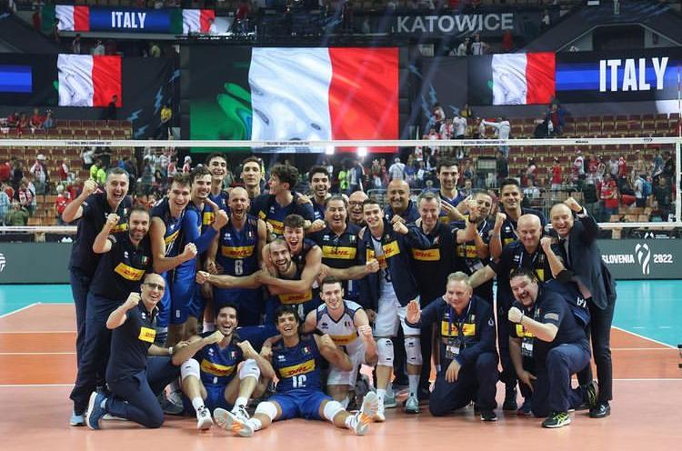 ایتالیا، قهرمان مسابقات والیبال قهرمانی 2022 جهان