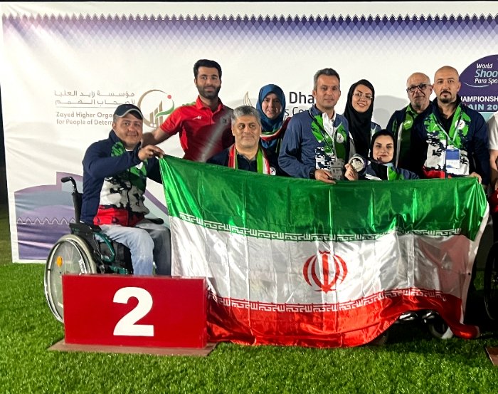 نشان نقره ورزشکار ایرانی در مسابقات جهانی پاراتیراندازی/کسب دومین سهمیه پارالمپیک پاریس