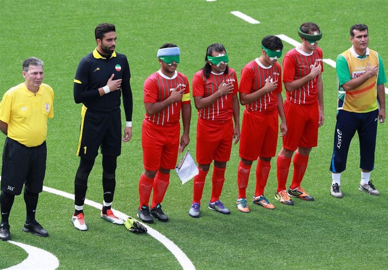 برد تیم فوتبال پنج نفره ایران در مسابقات قهرمانی آسیا با گلزنی بازیکنان فارسی