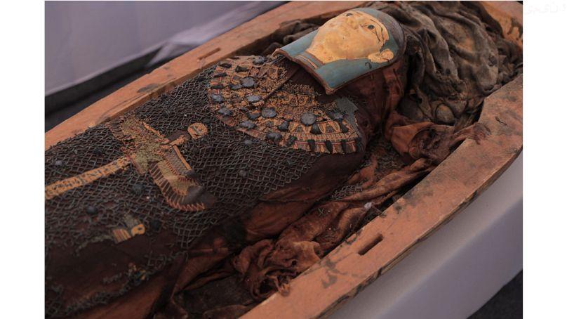 کشف مقبره مصری سالم در دل صخره ها