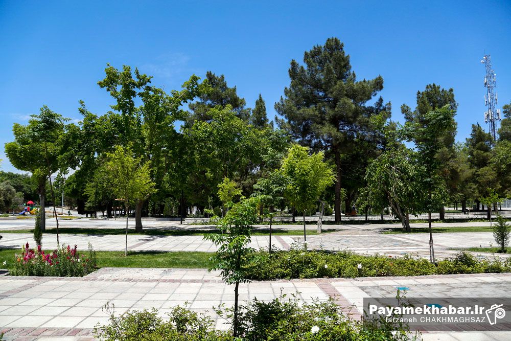 بوستان ساحلی شهدای حج با امکانات ورزشی متنوع در شیراز افتتاح شد