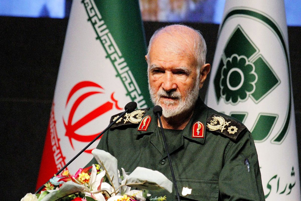 یادواره شهدای شهرداری شیراز - سردار سرتیپ محمدجعفر اسدی