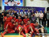 گزارش تصویری| بازی ها و مراسم پایانی مسابقات فوتسال جام رمضان شیراز