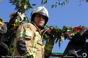 گزارش تصویری/ مراسم تشییع شهدای آتش نشان حادثه پلاسکو