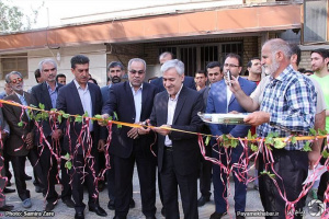 گزارش تصویری/ مراسم افتتاحیه زمین چمن مصنوعی ویژه فوتبال نابینایان در شیراز
