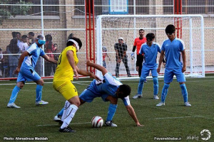 گزارش تصویری/ مرحله نیمه نهایی مسابقات فوتبال نابینایان کشور در شیراز
