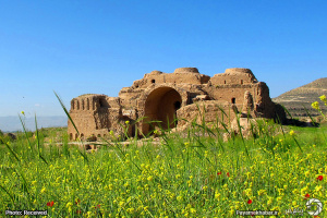 پایان مرمت کاخ اردشیر فیروزآباد فارس