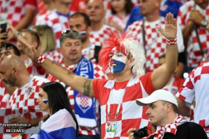 گزارش تصویری/ بازی روسیه - کرواسی - جام جهانی ۲۰۱۸