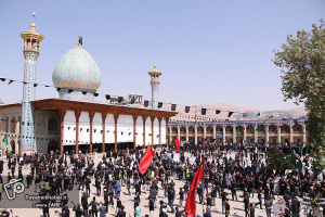 گزارش تصویری/ عزاداری تاسوعای حسینی در شیراز