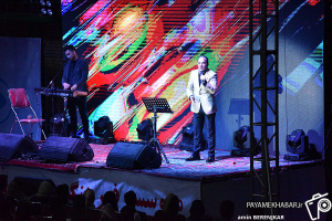 گزارش تصویری| کنسرت خنده حسن ریوندی در شیراز