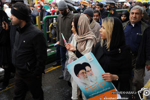 گزارش تصویری| مراسم راهپیمایی 22 بهمن در تهران