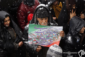 گزارش تصویری| راهپیمایی 22 بهمن در شیراز و همدان