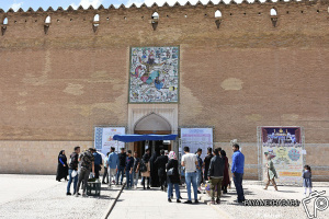 گزارش تصویری| بازدید گردشگران نوروزی از ارگ کریمخان زند شیراز
