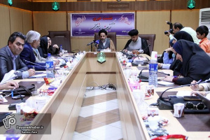 گزارش تصویری/ نشست خبری مدیر کل اوقاف و امور خیریه فارس