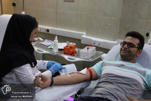گزارش تصویری/ اهدای خون در شیراز به زلزله زدگان کرمانشاه