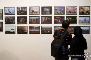گزارش تصویری/ یازدهمین نمایشگاه عکس‌های برتر سال دوربین نت